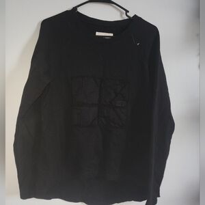 Riviera Black Long Sleeve Tee Matte Finish